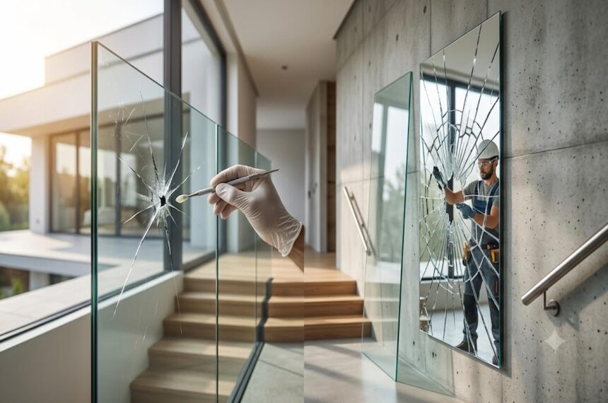Cracked Glass