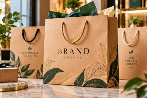 luxury kraft paper bags
